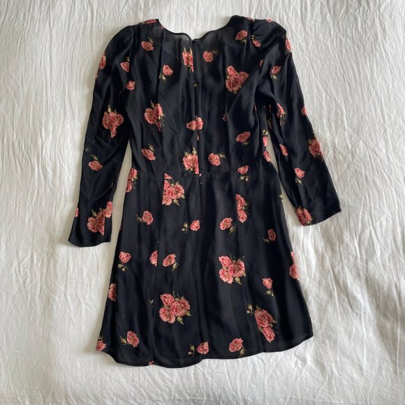 Reformation Bay Mini Dress in the Lorraine Rose Print (sz 8) - Picture 8 of 11